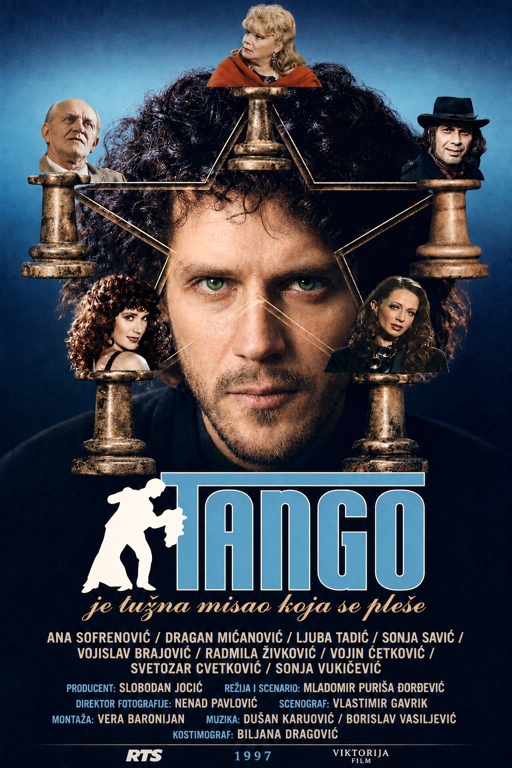 Tango je tužna misao koja se pleše poster